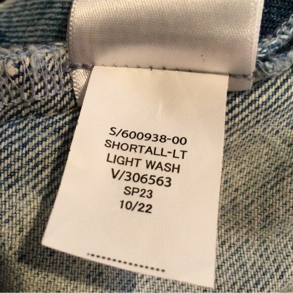 GAP Girls Denim Shortalls XL/12 - Picture 4 of 6